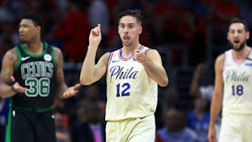 Philadelphia 76ers, T.J. McConnell (Photo by Jim Davis/The Boston Globe via Getty Images)