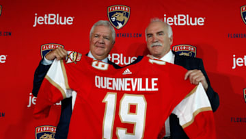 SUNRISE, FL - APRIL 8: Joel Quenneville is named Florida Panthers Head Coach. Florida Panthers President of Hockey Operations & General Manager Dale Tallon announced today that the team has named Joel Quenneville as head coach of the Panthers. At the BB&T Center on April 8 2019 in Sunrise, Florida. (Photo by Eliot J. Schechter/NHLI via Getty Images)
