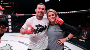 Austin Vanderford and wife Paige VanZant