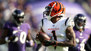 Browns Ja'Marr Chase (Photo by Rob Carr/Getty Images)
