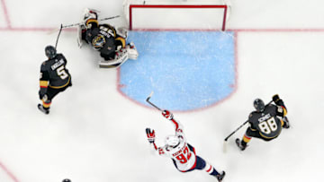 Evgeny Kuznetsov, Alex Ovechkin, Washington Capitals Mandatory Credit: Gary A. Vasquez-USA TODAY Sports