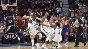 Brooklyn Nets DeMarre Carroll. Mandatory Copyright Notice: Copyright 2019 NBAE (Photo by David Liam Kyle/NBAE via Getty Images)