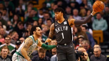 Brooklyn Nets D'Angelo Russell (Photo by Adam Glanzman/Getty Images)