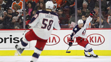 PHILADELPHIA, PA - MARCH 15: Cam Atkinson