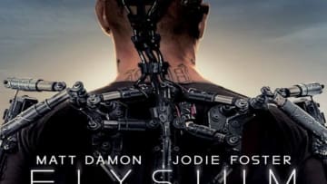 Promo Poster for the film "Elysium".Photo Credit: TriStar