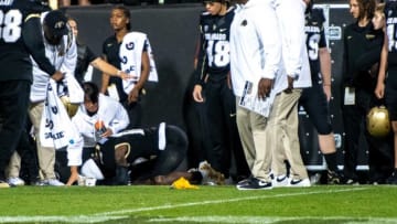 Henry Blackburn's dirty hit on Travis Hunter was an "early flashpoint" of a Rocky Mountain Showdown matchup "inflamed with tension" Mandatory Credit: The Coloradoan