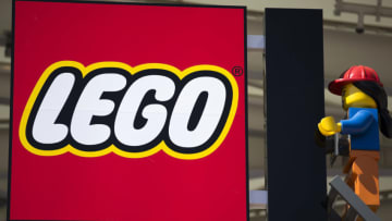 The Lego logo is displayed outside the entrance to Legoland Japan theme park in Nagoya, Japan, on Friday, March 17, 2017. The 8th Legoland theme park in the world will open on April 1. Photographer: Tomohiro Ohsumi/Bloomberg via Getty Images