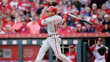 CINCINNATI, OH - APRIL 03: Cesar Hernandez