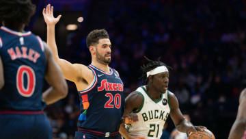 Georges Niang, Sixers Mandatory Credit: Bill Streicher-USA TODAY Sports