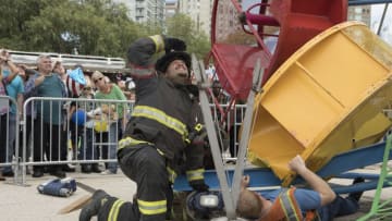 "Badlands" Episode 803 -- Pictured: Joe Minoso as Joe Cruz -- (Photo by: Adrian Burrows/NBC)