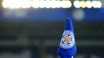 LEICESTER, ENGLAND - FEBRUARY 03: Detail view of a corner flag ahead of the Premier League match between Leicester City and Swansea City at The King Power Stadium on February 3, 2018 in Leicester, England. (Photo by Stephen Pond/Getty Images)