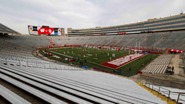 Dec 5, 2020; Madison, Wisconsin, USA; A general view prior to the game between the Indiana Hoosiers and Wisconsin Badgers at Camp Randall Stadium. Mandatory Credit: Jeff Hanisch-USA TODAY Sports