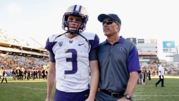 TEMPE, AZ - NOVEMBER 14: Quarterback Jake Browning