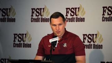 FSU offensive coordinator Kenny Dillingham at the FSU National Signing Day Party on Feb. 5, 2020.Img 4492