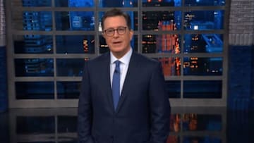 Stephen Colbert on The Late Show, courtesy of CBS