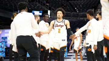 Cade Cunningham #2 of the Oklahoma State Cowboys (Photo by Andy Lyons/Getty Images)