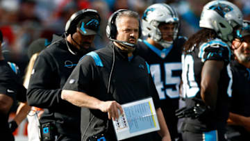 Matt Rhule, Carolina Panthers. (Photo by Jared C. Tilton/Getty Images)