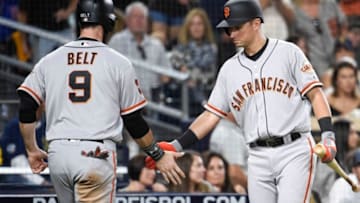 SAN DIEGO, CA - SEPTEMBER 24: Brandon Belt