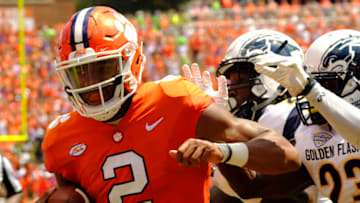 CLEMSON, SC - SEPTEMBER 2: Quarterback Kelly Bryant