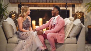 THE BACHELORETTE - "1601" - Clare Crawley will finally embark on her journey to find her soul mate as "The Bachelorette" returns for its sizzling 16th season on a new night. After putting Juan Pablo in his place on the memorable, 18th season finale of "The Bachelor," and gaining a new sense of resolve and self-worth, Clare is more than ready to put her romantic disappointments in the rearview mirror and start a wild ride to find her happily ever after on the season premiere of "The Bachelorette," TUESDAY, OCT. 13 (8:00-10:01 p.m. EDT), on ABC. (ABC/Craig Sjodin)CLARE CRAWLEY, EAZY