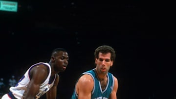 Charlotte Hornets Kelly Tripucka. (Photo by Focus on Sport/Getty Images)