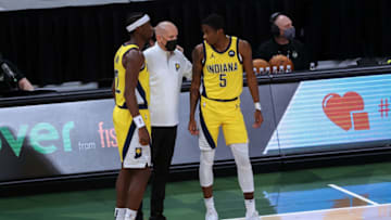 Edmond Sumner, Caris LaVert Indiana Pacers(Photo by Dylan Buell/Getty Images)