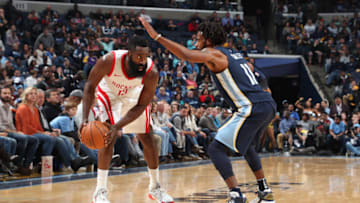 MEMPHIS, TN - OCTOBER 28: James Harden