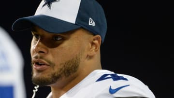 CANTON, OH - AUGUST 3, 2017: Quarterback Dak Prescott