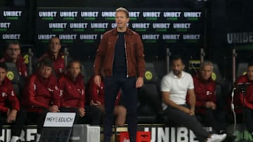 Julian Nagelsmann could see a lot of transfer activity at Bayern Munich in coming days. (Photo by Lars Baron/Getty Images)
