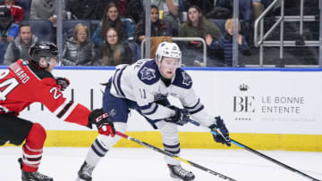 Alexis Lafreniere #11 of the Rimouski Oceanic (Photo by Mathieu Belanger/Getty Images)
