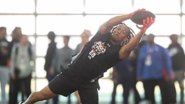 Cam Newton's brother Caylin credited an analyst for pointing out an overlooked fact for the Auburn football legend's appearance at AU's pro day Mandatory Credit: The Montgomery Advertiser