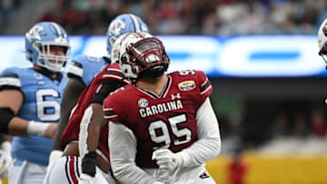 Alex "Boogie" Huntley is one of a few defensive tackles who have progressed during South Carolina football's offseason. Mandatory Credit: Bob Donnan-USA TODAY Sports