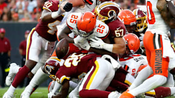 Cleveland Browns Dontrell Hilliard (Photo by Kirk Irwin/Getty Images)