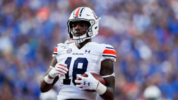 Seth Williams #18 of the Auburn Tigers (Photo by James Gilbert/Getty Images)