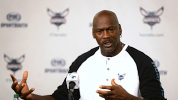Charlotte Hornets owner Michael Jordan. (Jeff Siner/Charlotte Observer/MCT)