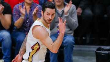 J.J. Redick of the New Orleans Pelicans (Photo by Stephen Lew/Icon Sportswire via Getty Images)