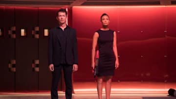 Lee Sizemore and Maeve on Westworld [Credit: HBO]