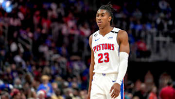 Jaden Ivey #23 of the Detroit Pistons (Photo by Nic Antaya/Getty Images)
