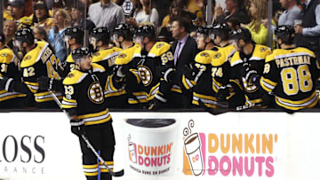 BOSTON, MA - OCTOBER 19: Brad Marchand