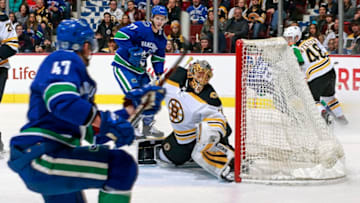 VANCOUVER, BC - FEBRUARY 17: Sven Baertschi