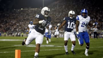 STATE COLLEGE, PA - SEPTEMBER 16: Miles Sanders