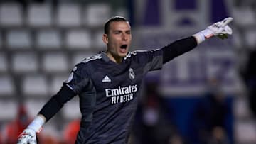 Real Madrid, Andriy Lunin (Photo by Quality Sport Images/Getty Images )