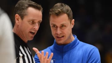 Duke basketball head coach Jon Scheyer (Rob Kinnan-USA TODAY Sports)