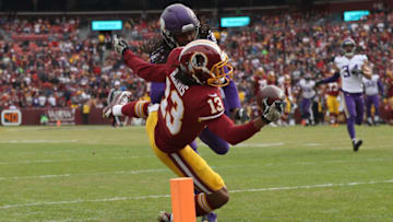 LANDOVER, MD - NOVEMBER 12: Wide receiver Maurice Harris