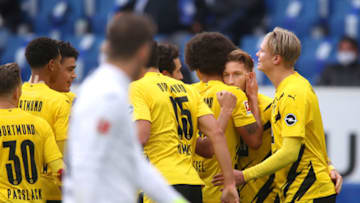 Marco Reus scored the winner for Borussia Dortmund (Photo by Alex Grimm/Getty Images)