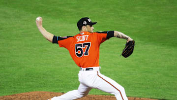 MIAMI, FL - JULY 09: Tanner Scott