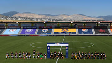 North Carolina Courage, Chicago Red Stars (Photo by Alex Goodlett/Getty Images)