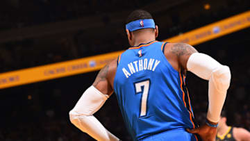 OAKLAND, CA - FEBRUARY 6: Carmelo Anthony