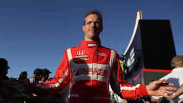 AVONDALE, AZ - APRIL 29: Sebastien Bourdais of France, driver of the #18 Dale Coyne Racing Honda greets fans as he is introduced to the Desert Diamond West Valley Phoenix Grand Prix at Phoenix International Raceway on April 29, 2017 in Avondale, Arizona. (Photo by Christian Petersen/Getty Images)