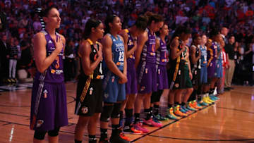 PHOENIX, AZ - JULY 19: Western Conference All-Star Diana Taurasi